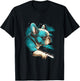French Bulldog playing Piano | Funny Music Dog Classical Women T-Shirt - T-Shirt | Black