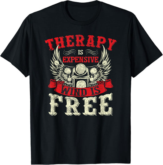 Vintage Motorcycle Funny Motorcycle - -Adults, Black, Small, Short Sleeve T-Shirt - T-Shirt | Black