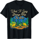 Strange Trip Its Been Camping Travel Camper Traveling T-Shirt - T-Shirt | Black