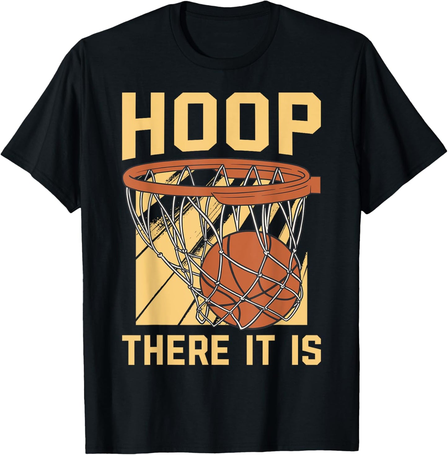 Hoop There It Is T-Shirt - T-Shirt | Black