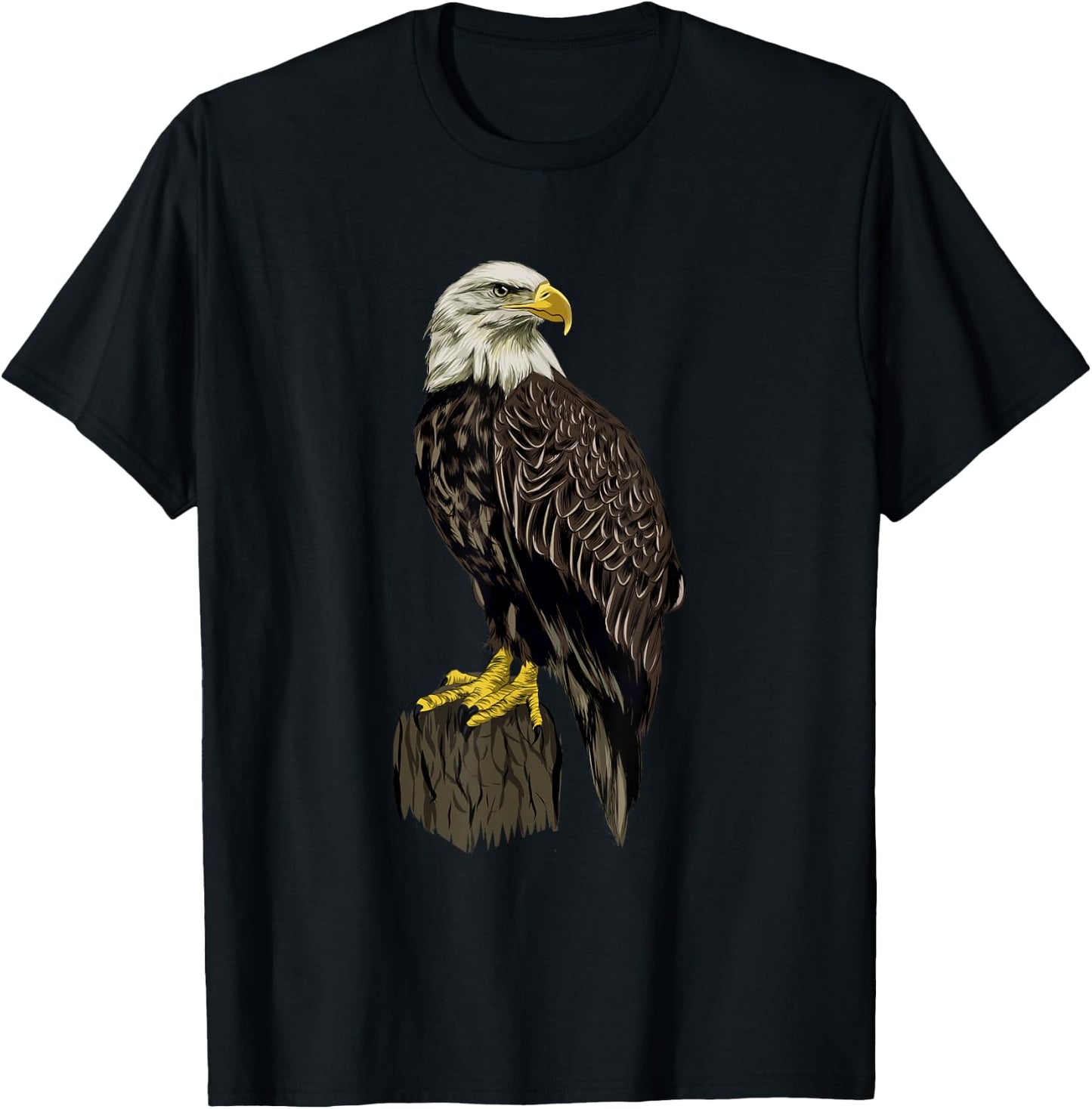 Eagle Bald Eagle T-Shirt - T-Shirt | Black
