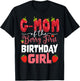G-Mom of The Berry First Birthday of Girl Strawberry T-Shirt - T-Shirt | Black