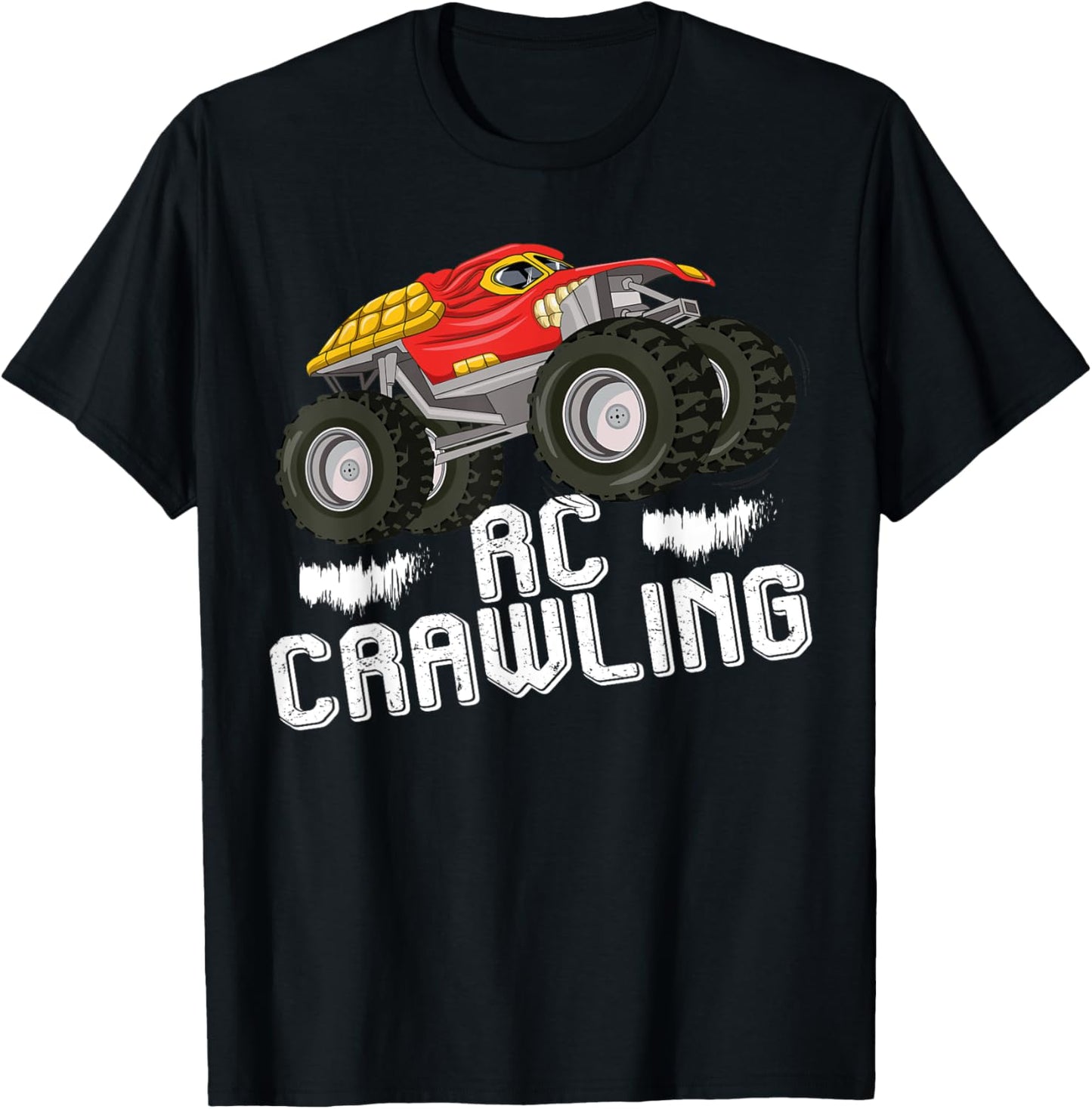 RC Crawling RC Crawler Funny RC Truck Remote Control Car T-Shirt - T-Shirt | Black