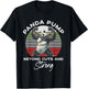 Panda Pump Beyond Cute And Strong Funny Panda Working Out T-Shirt - T-Shirt | Black