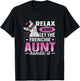 Frenchie Design for a Frenchie aunt T-Shirt - T-Shirt | Black
