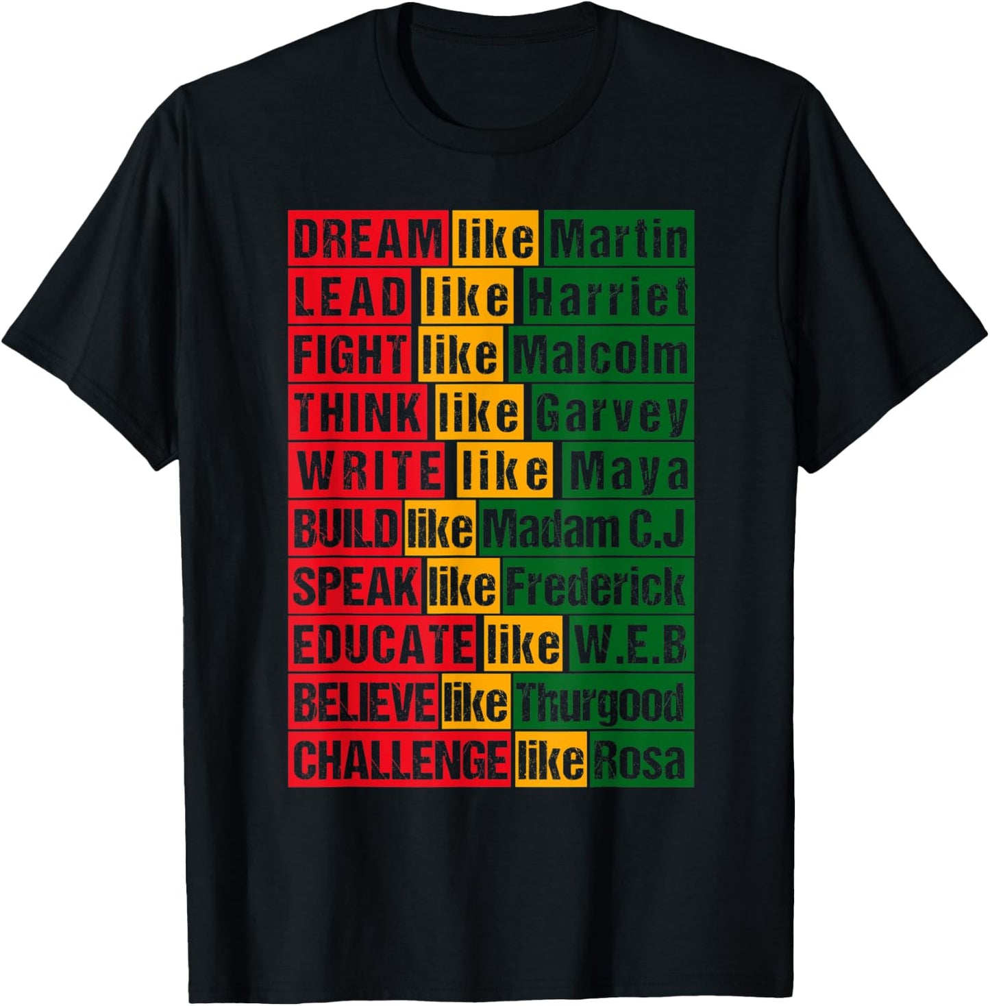 Black History Month African American T-Shirt - T-Shirt | Black