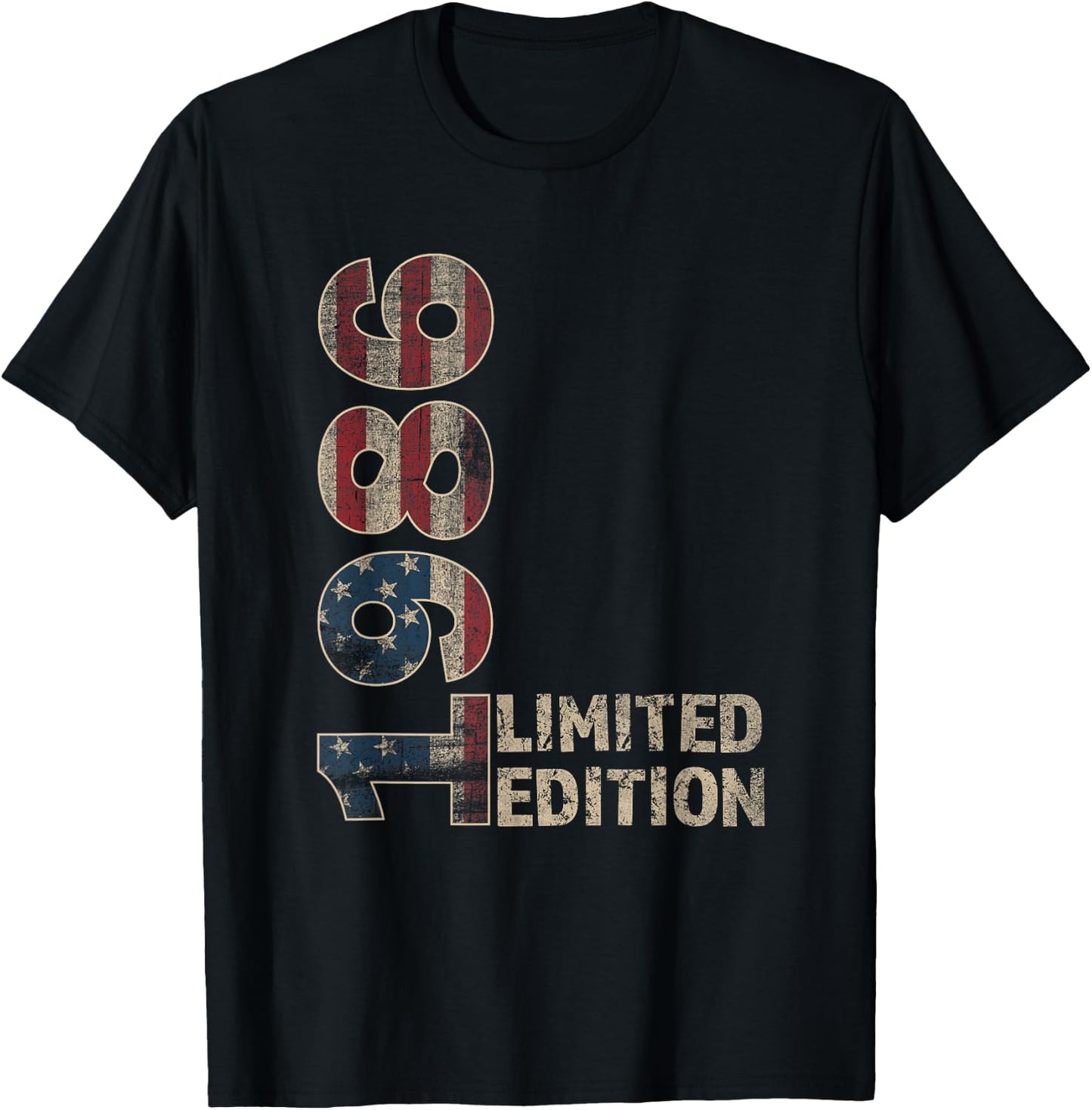 39th Birthday Gift men Vintage born 1986 turning 39 Year Old T-Shirt - T-Shirt | Black