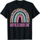 Homeschoolin Homeschooling Home Education Homeschool Mom T-Shirt - T-Shirt | Black