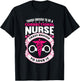 Tough Enough To Be A Corrections Nurse Correctional Nurse T-Shirt - T-Shirt | Black