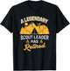 A Legendary Scout Leader has retired Camper Nature Campfire T-Shirt - T-Shirt | Black