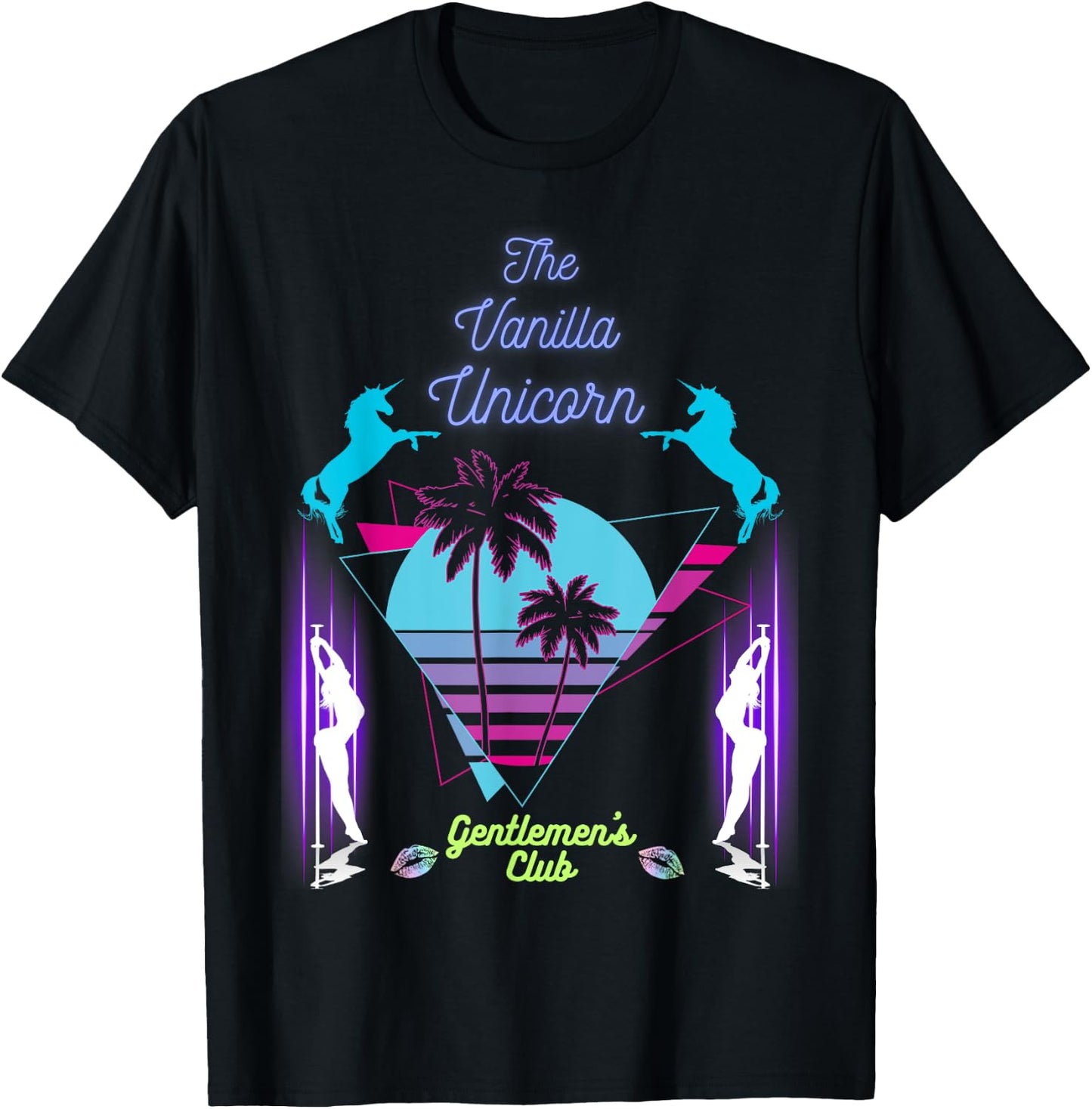 The Vanilla Unicorn T-Shirt - T-Shirt | Black