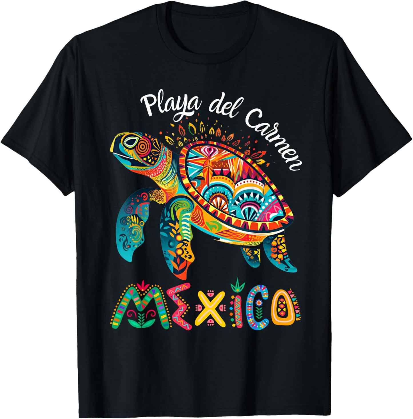 Playa Del Carmen Mexico Playa Souvenir T-Shirt - T-Shirt | Black