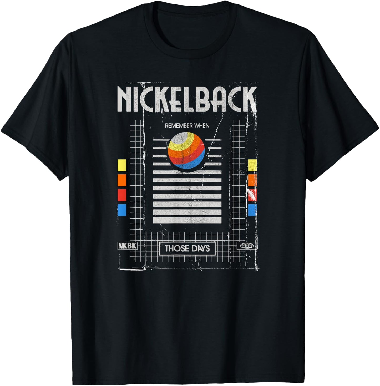 Nickelback VHS Those Days T-Shirt - T-Shirt | Black