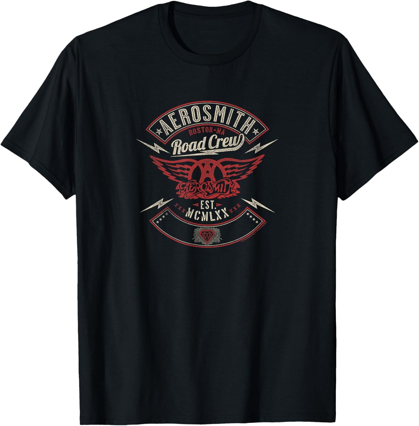 Aerosmith - Road Crew T-Shirt - T-Shirt | Black