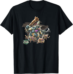 The Legend of Zelda Tears of The Kingdom Boss Bokoblin T-Shirt - T-Shirt | Black