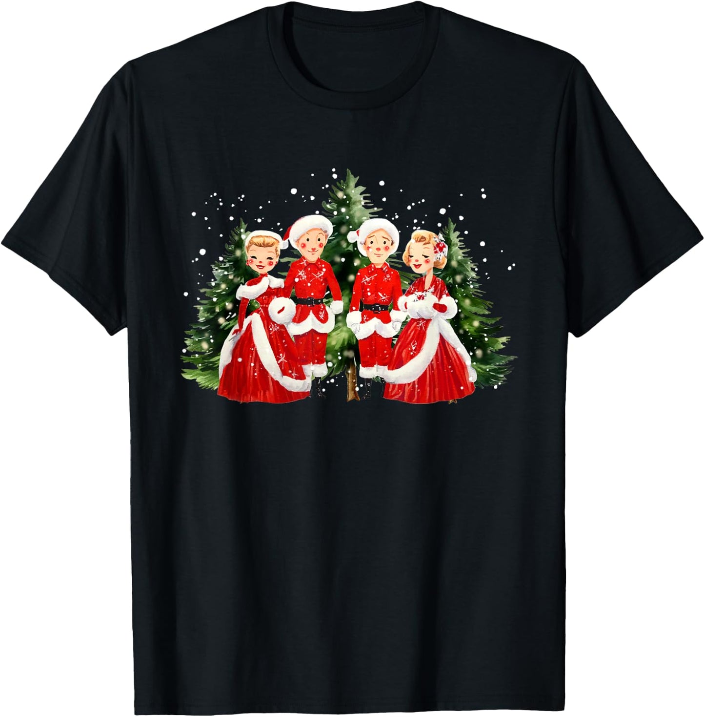This Is My Christmas Movie Watching Shirt Retro Nutcracker T-Shirt - T-Shirt | Black