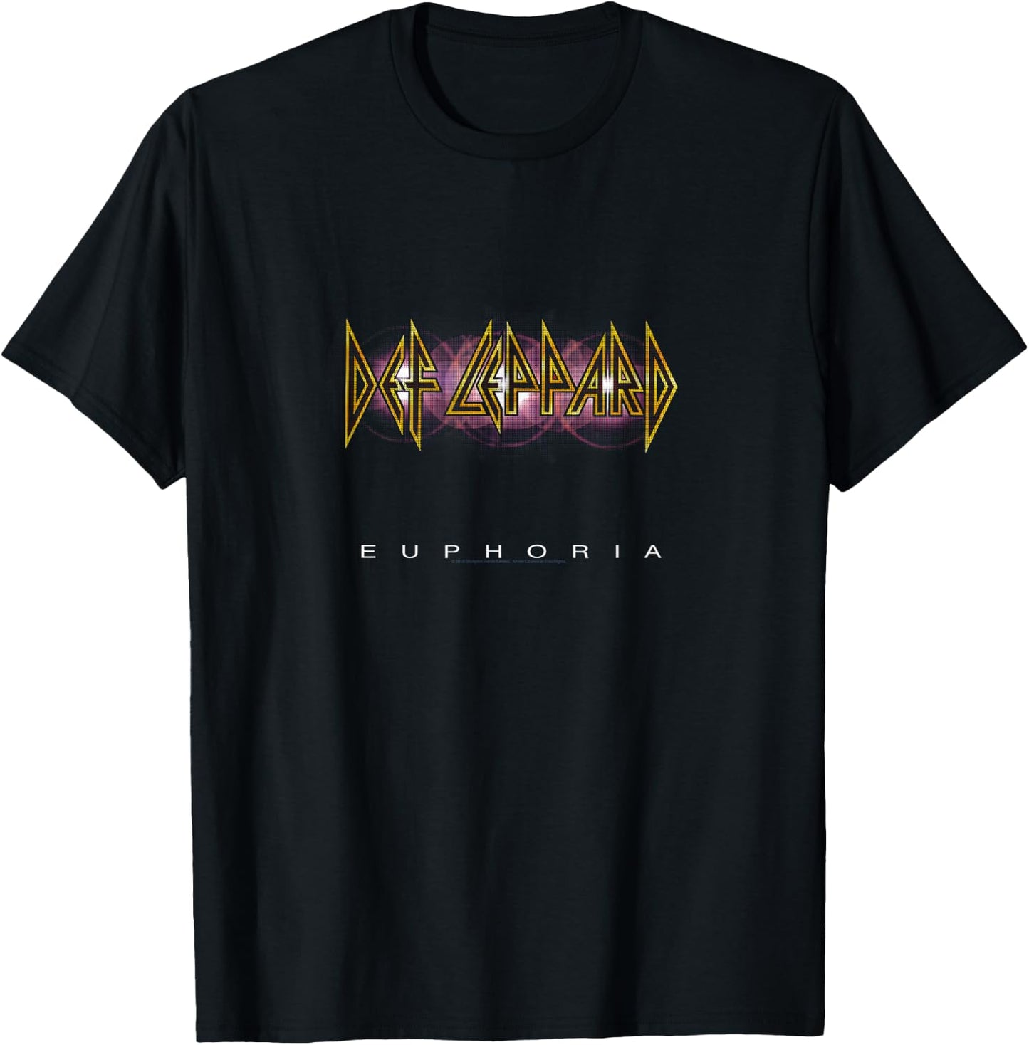 Def Leppard - Euphoria T-Shirt - T-Shirt | Black