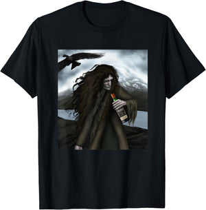 MonnemBlue Ardbeg The Harpy's Tale -Adults Black Short Sleeve Small T-Shirt - T-Shirt | Black
