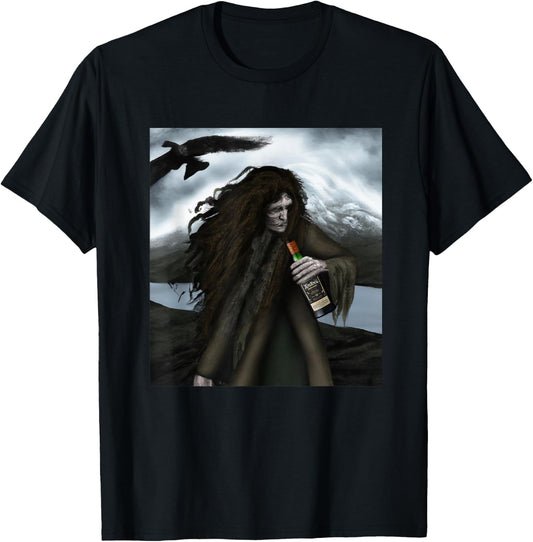 MonnemBlue Ardbeg The Harpy's Tale -Adults Black Short Sleeve Small T-Shirt - T-Shirt | Black