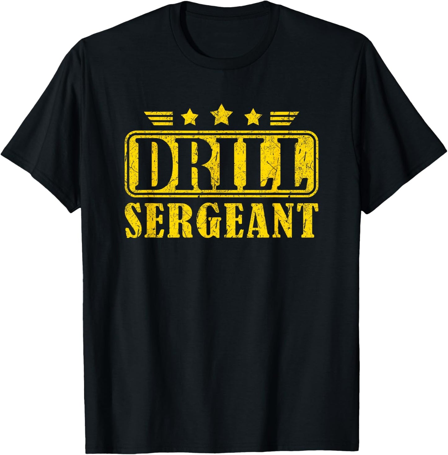 Drill Sergeant a Drill Team or Warrant Officer T-Shirt - T-Shirt | Black