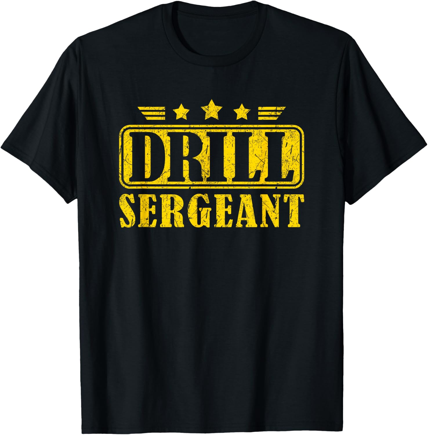 Drill Sergeant a Drill Team or Warrant Officer T-Shirt - T-Shirt | Black