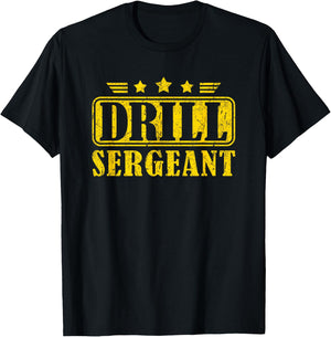 Drill Sergeant a Drill Team or Warrant Officer T-Shirt - T-Shirt | Black