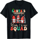 Christmas Oncology Hematology Nurse Squad Peds Hem/Onc T-Shirt - T-Shirt | Black