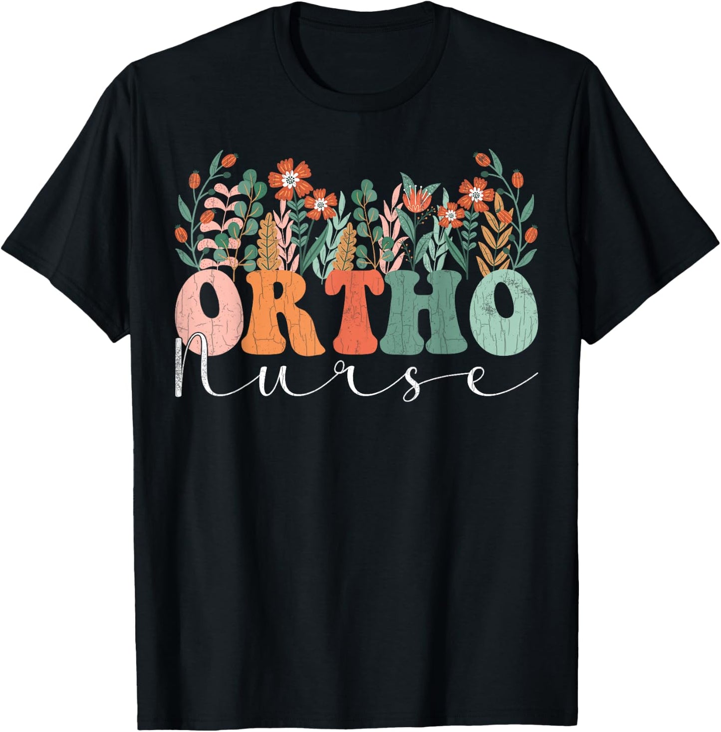 Orthopedic Surgeon Funny Ortho Nurse Orthopedist Graphic T-Shirt - T-Shirt | Black