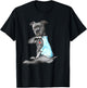 I Love Mom Tattoo Pitbull Dog Lovers Funny Mother's Day T-Shirt - T-Shirt | Black