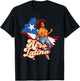 Puerto Rico Afro Latina boricua woman flag dancing caribbean T-Shirt - T-Shirt | Black