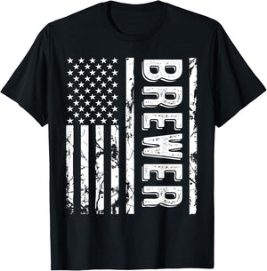 Brewer Last Name Funny Surname Team Brewer Family Reunion T-Shirt - T-Shirt | Black
