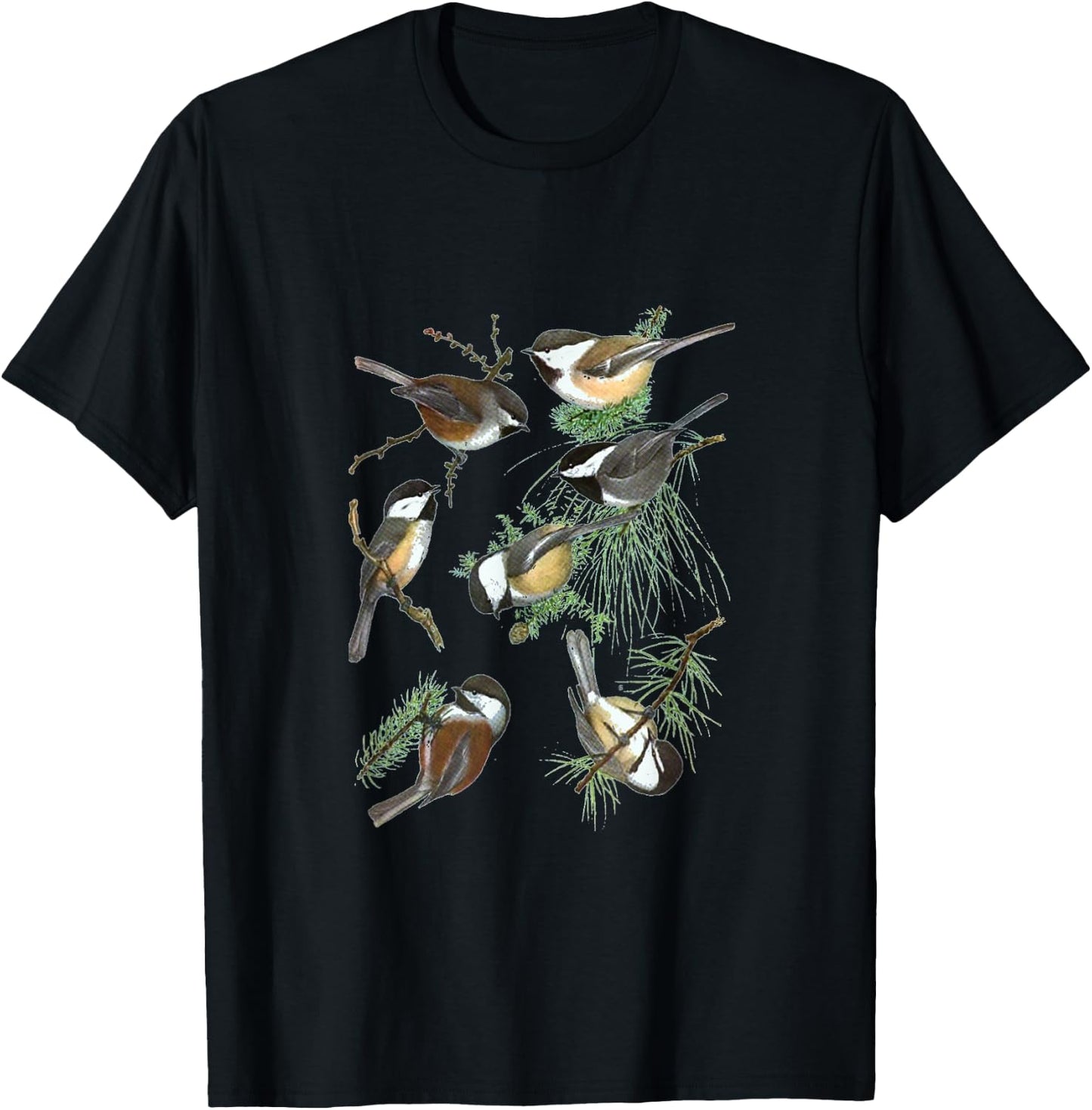 Chickadee T-Shirt - T-Shirt | Black
