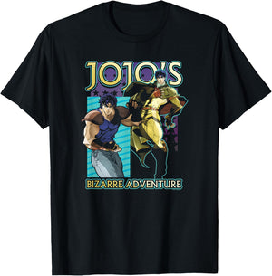 JoJo's Bizarre Adventure Phantom Blood Jonathan Joestar Pose T-Shirt - T-Shirt | Black