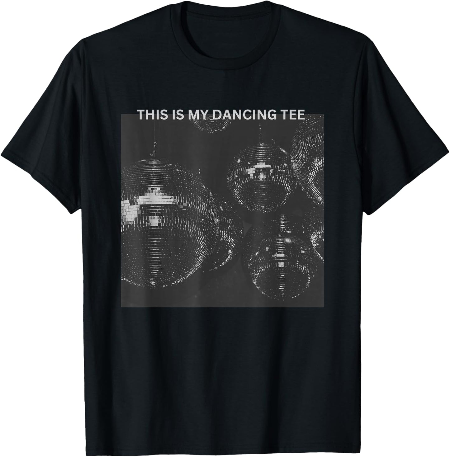 This is My Dancing Disco Ball Festival Graphic T-Shirt - T-Shirt | Black