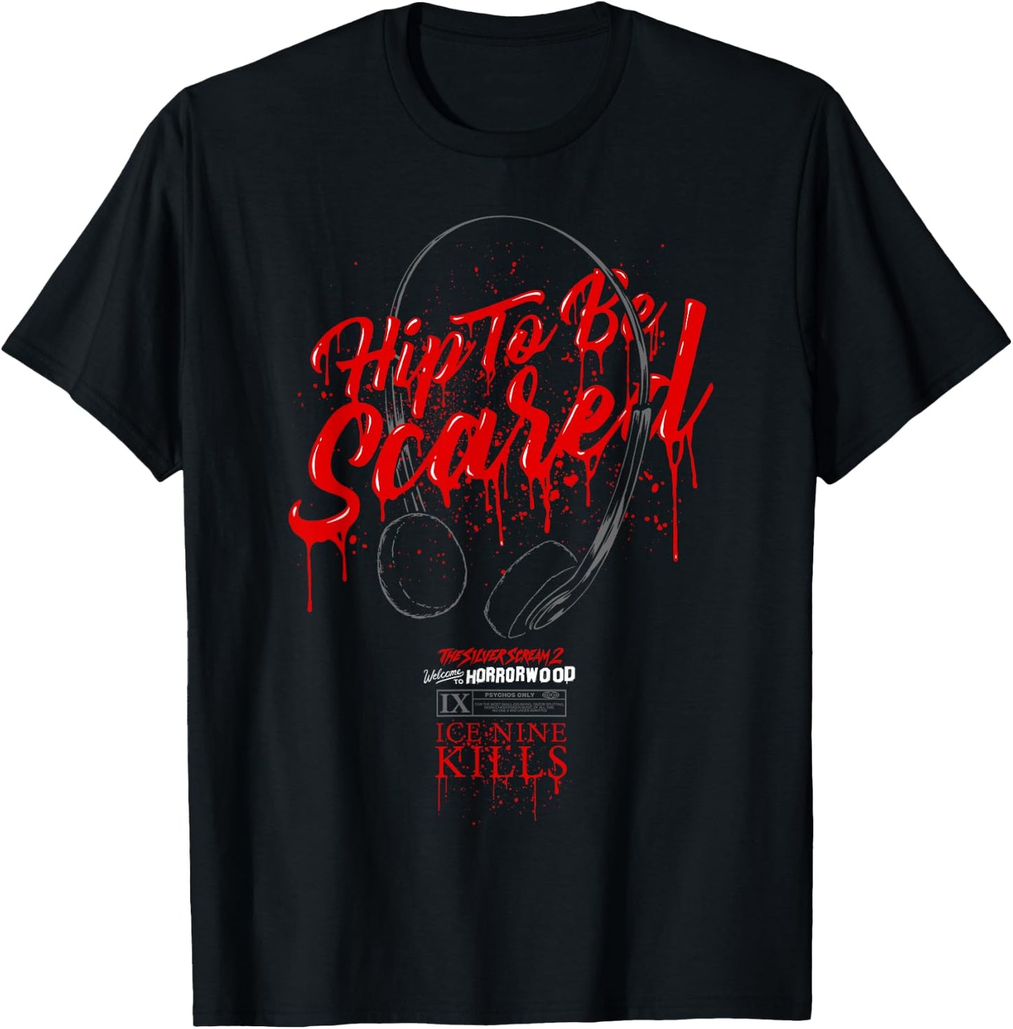 Ice Nine Kills – Hip to Be Scared T-Shirt - T-Shirt | Black