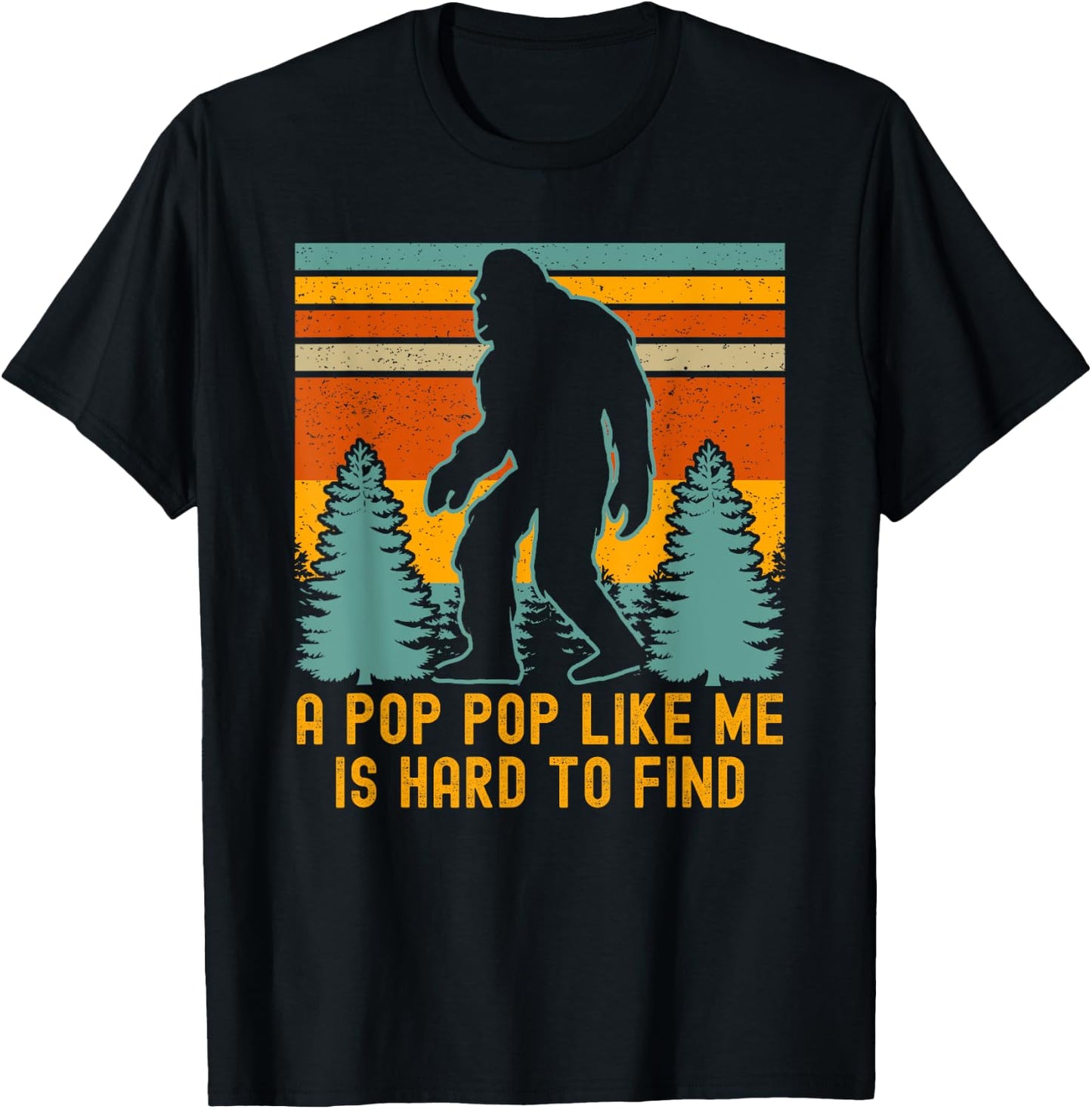 A Pop Pop Like Me Is Hard To Find T-Shirt - T-Shirt | Black