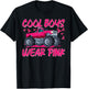 Monster Truck Cool Boys Wear Pink Breast Cancer Awareness T-Shirt - T-Shirt | Black