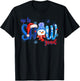 Vintage Up To Snow Good Snowman Christmas Xmas Men Women T-Shirt - T-Shirt | Black