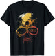 The Wedge Newport Beach Skull Summer California Surfing T-Shirt - T-Shirt | Black