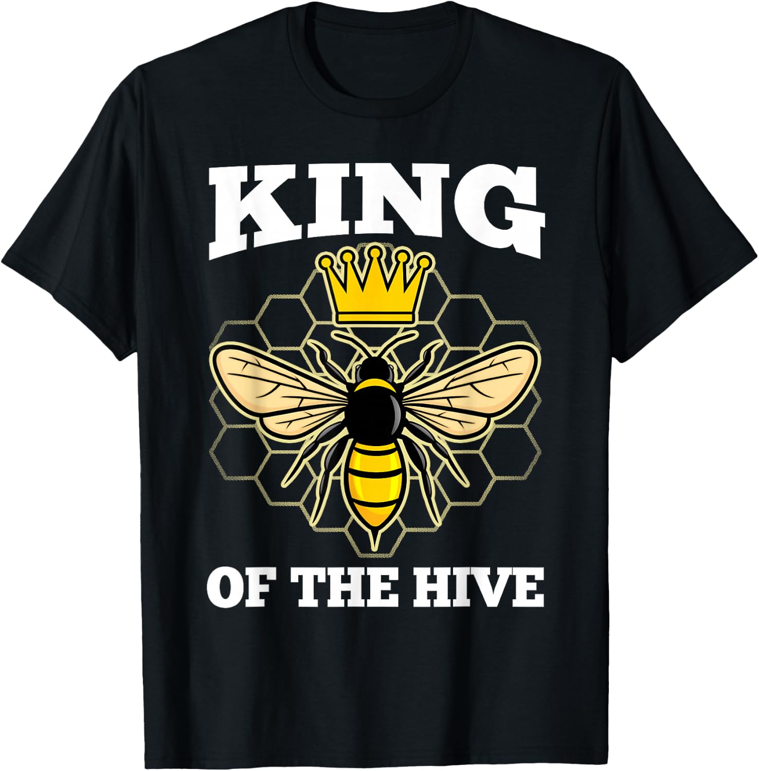 Beekeeper Dad Beekeeping Honeybee Beehive Bee Lover T-Shirt - T-Shirt | Black