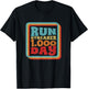 Run Streak Streaker 1000 Days Of Running Comma Day Runner T-Shirt - T-Shirt | Black