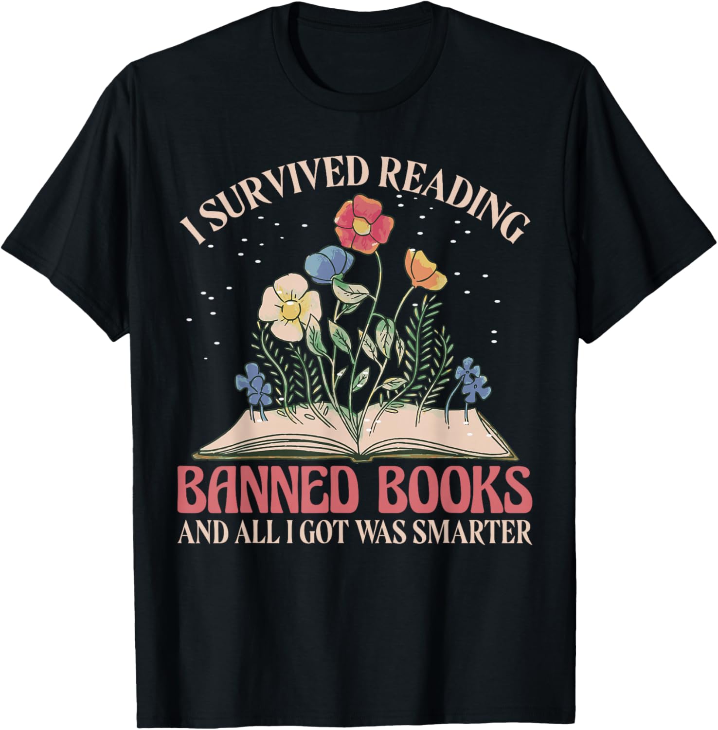 Banned Books Week Bookworm Banned Books Reader T-Shirt - T-Shirt | Black