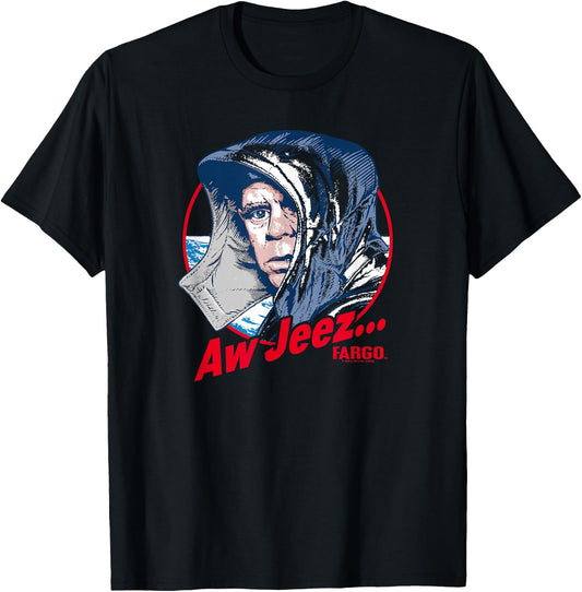 Fargo Aw Jeez T-Shirt - T-Shirt | Black