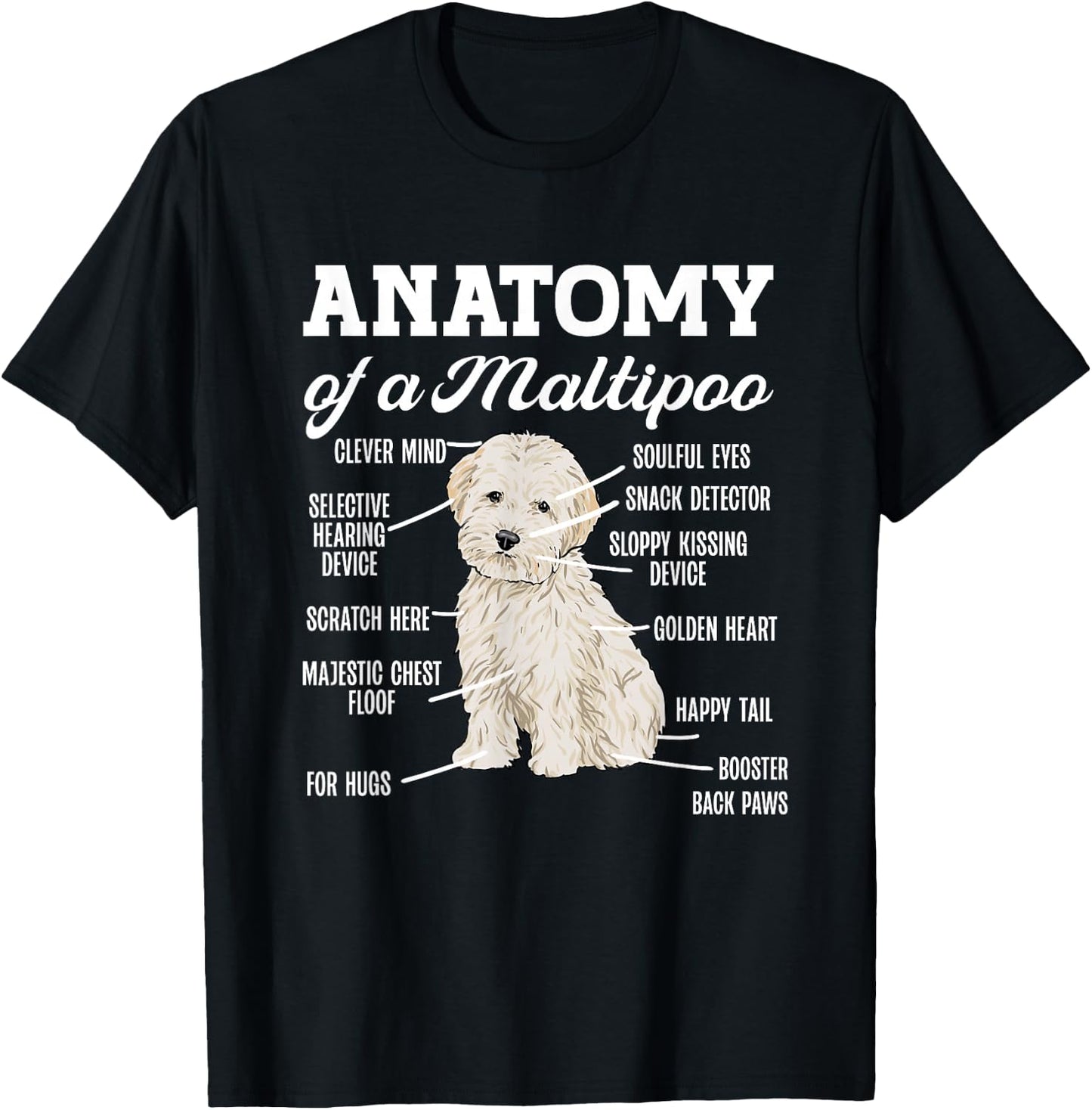 Maltipoo T-Shirt - T-Shirt | Black