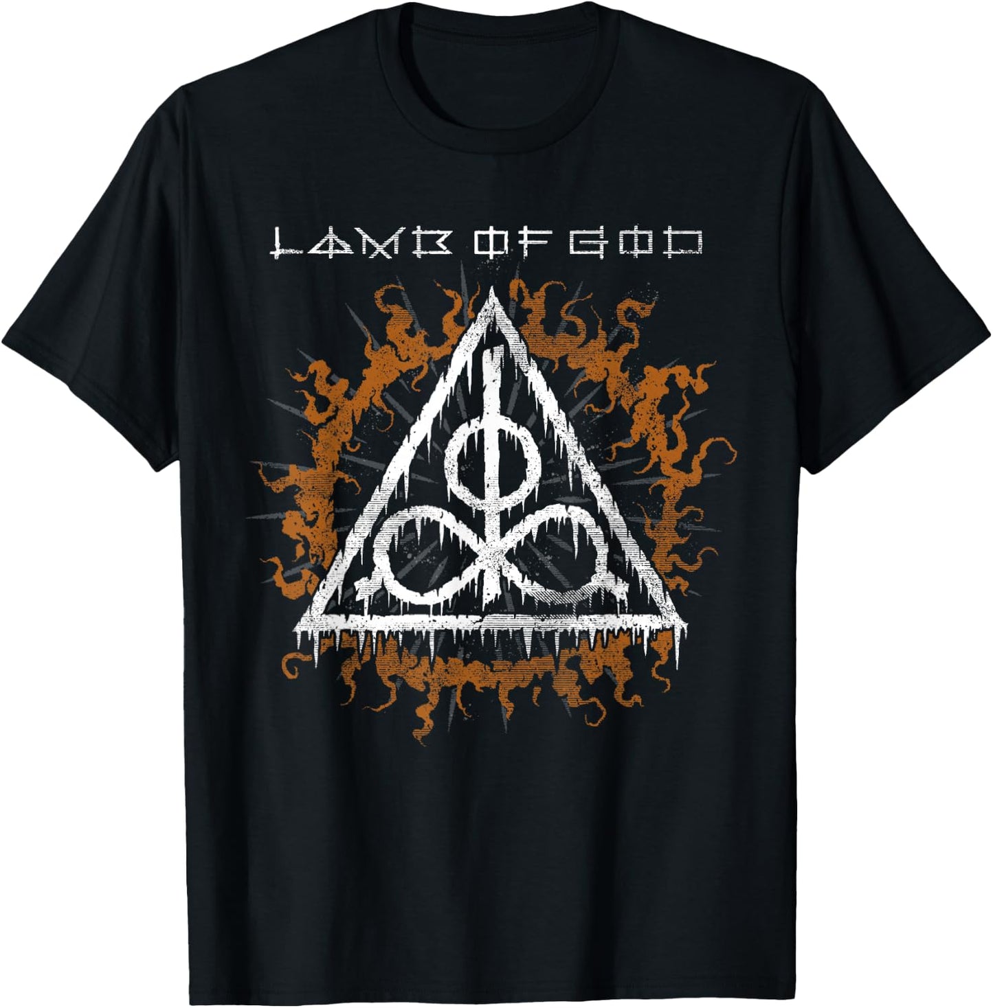 Lamb of God – Symbol and Sun T-Shirt - T-Shirt | Black