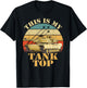 Army Tank the Funny Sarcastic Military Pun This My Tank T-Shirt - T-Shirt | Black