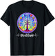 Chakra Whimsical Fantasy Tree of Life Gratitude T-Shirt - T-Shirt | Black