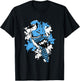 Threadrock Blue Jay Bird Lover T-Shirt - T-Shirt | Black