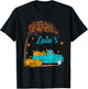 Autumn Tree lala's Little Pumpkins Blue Truck - Fall T-Shirt - T-Shirt | Black