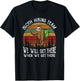 Funny sloth Hiking team we'll get there when we get there T-Shirt - T-Shirt | Black